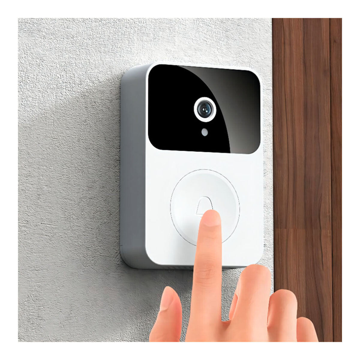 TIMBRE CON CAMARA DE VIDEO INALAMBRICA PARA PUERTA X9