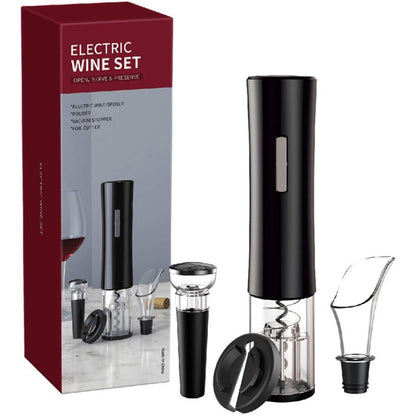 SET DESTAPADOR DE VINO ELECTRICO