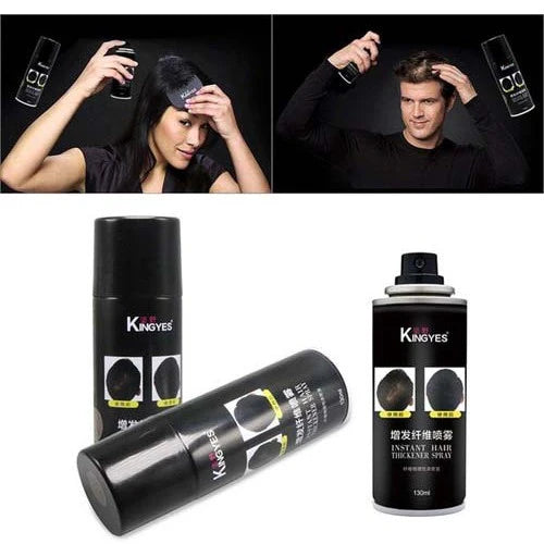 Spray para el cabello Tapa Canas y disimulador de Alopecia. Mujeres y Hombres.